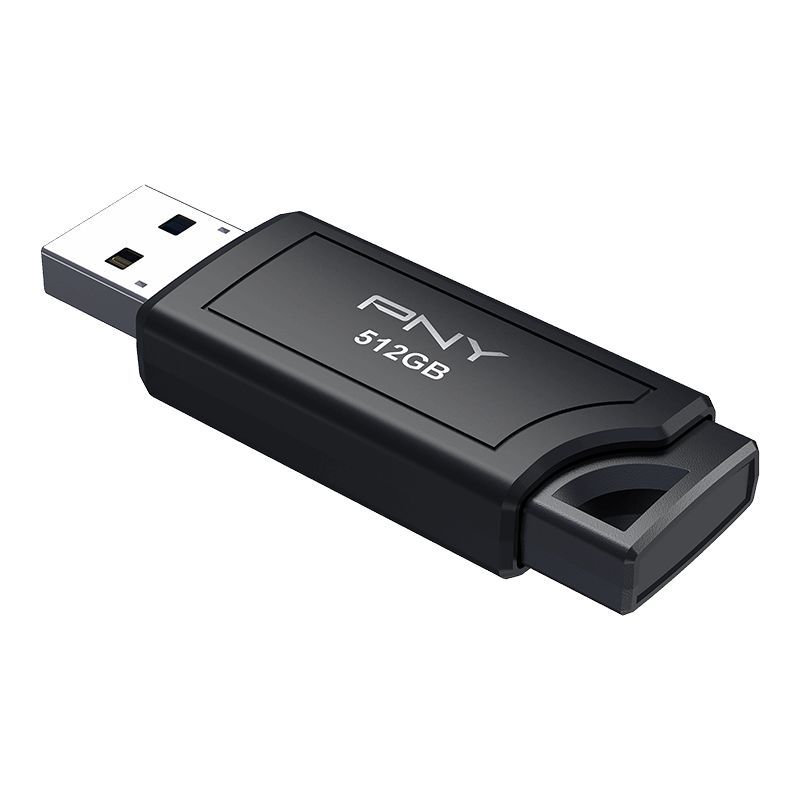 PNY 512GB PRO Elite V3 Gen 2 Flash Drive USB3.2 Black