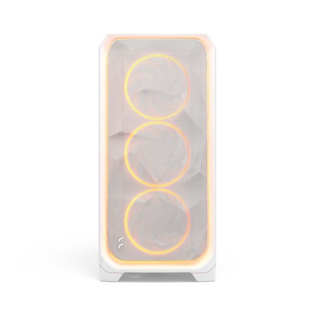 Fractal Design Meshify 3 XL Ambience Pro RGB Clear Tint White Fractal Design Meshify 3 XL Ambience Pro RGB Clear Tint White