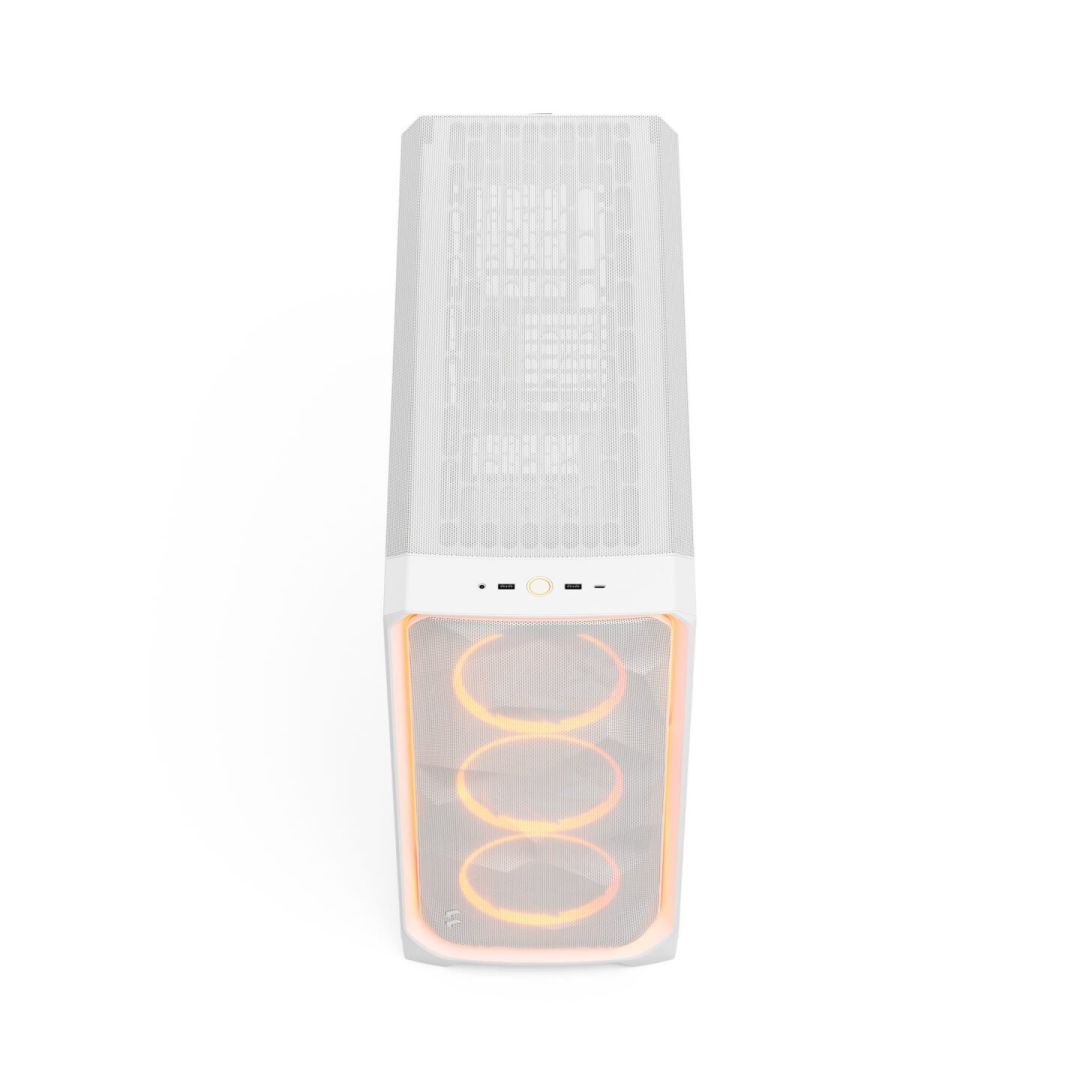 Fractal Design Meshify 3 XL Ambience Pro RGB Clear Tint White Fractal Design Meshify 3 XL Ambience Pro RGB Clear Tint White