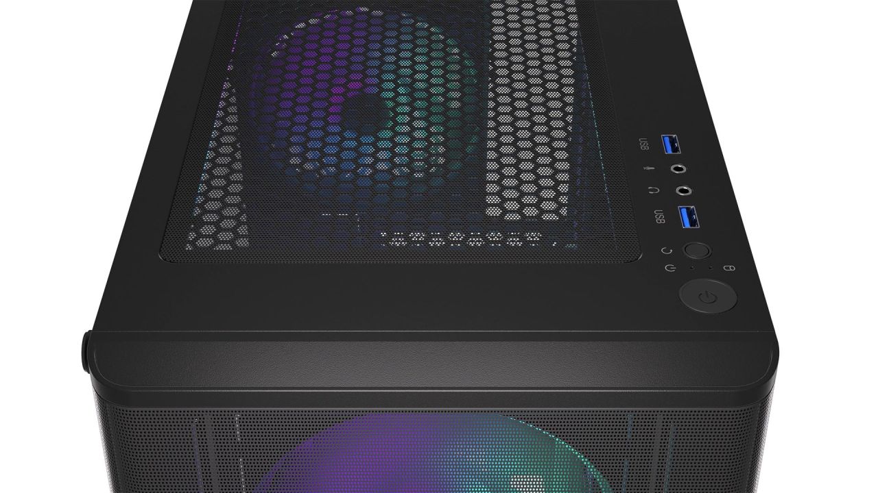 Endorfy Ventum 200 ARGB Tempered Glass Black Endorfy Ventum 200 ARGB Tempered Glass Black