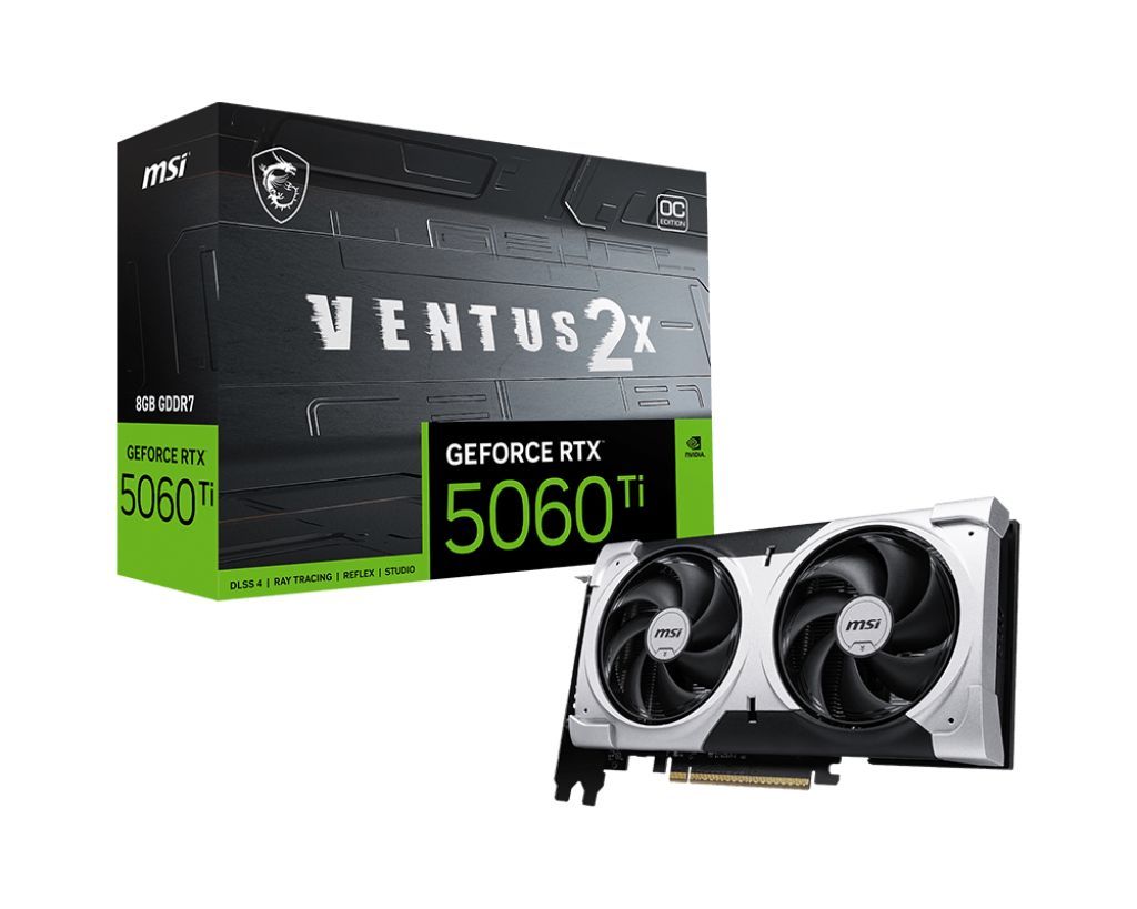 Msi RTX5060 TI 8G VENTUS 2X PLUS Msi RTX5060 TI 8G VENTUS 2X PLUS
