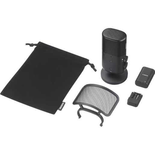 Sony ECM-B10 Streaming Microphone Black Sony ECM-B10 Streaming Microphone Black