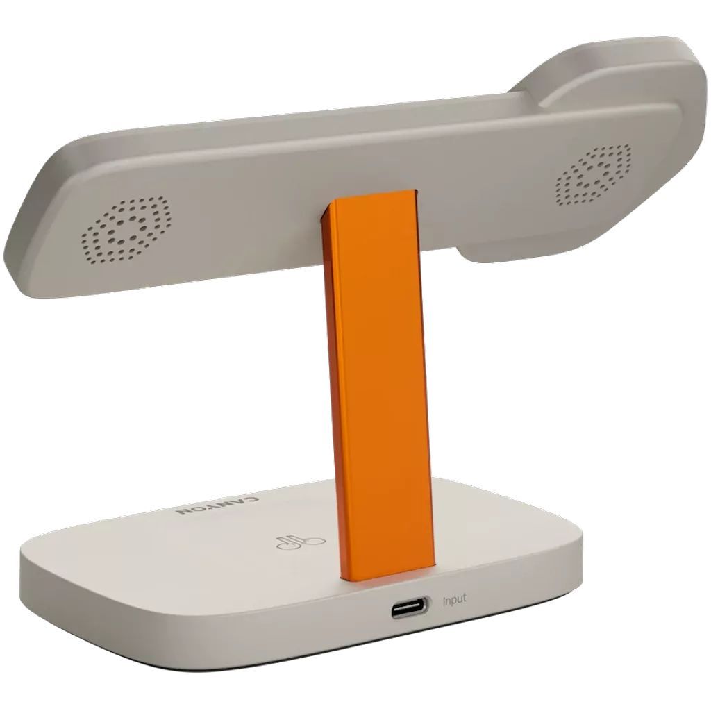 Canyon Hexagon 310 Wireless Charger LightGrey/Orange Canyon Hexagon 310 Wireless Charger LightGrey/Orange