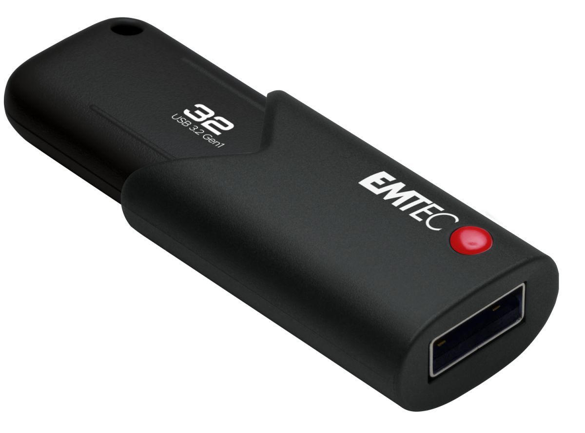 Emtec 32GB B120 Click Secure USB3.2 Black Emtec 32GB B120 Click Secure USB3.2 Black
