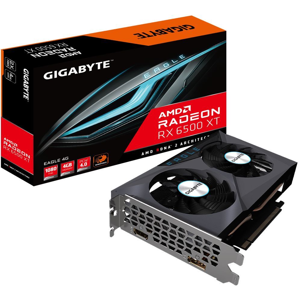 Gigabyte RX6500 XT EAGLE 4G Gigabyte RX6500 XT EAGLE 4G