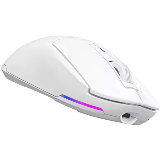 LORGAR MSA10W Wireless Bluetooth Gaming Mouse Advanced White