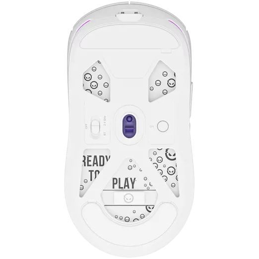 LORGAR MSA10W Wireless Bluetooth Gaming Mouse Advanced White