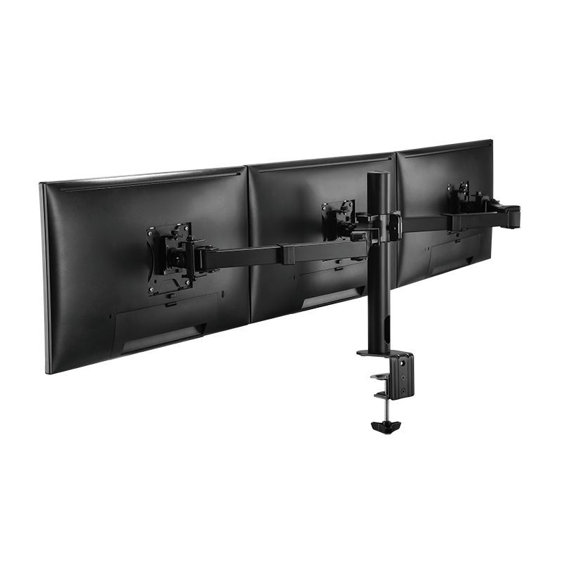 Logilink 17"-27" Triple Monitor Mount Black Logilink 17"-27" Triple Monitor Mount Black