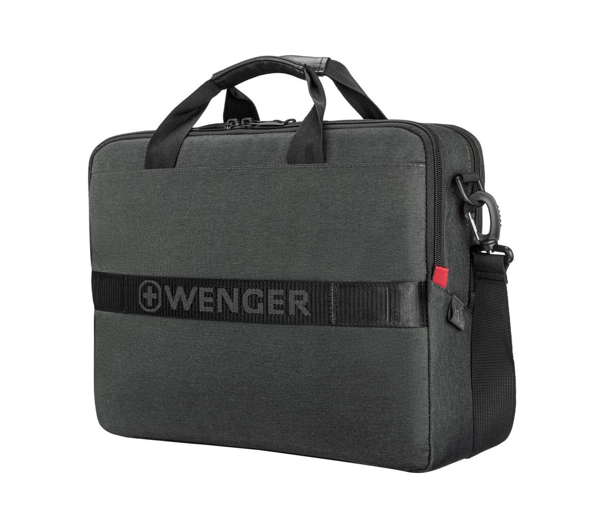 Wenger MX ECO Brief Laptop Briefcase with Tablet Pocket 16" Gray Wenger MX ECO Brief Laptop Briefcase with Tablet Pocket 16" Gray