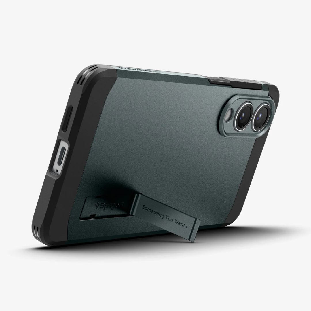 Spigen Tough Armor MagSafe Samsung Galaxy S25 Edge Abyss Green Spigen Tough Armor MagSafe Samsung Galaxy S25 Edge Abyss Green