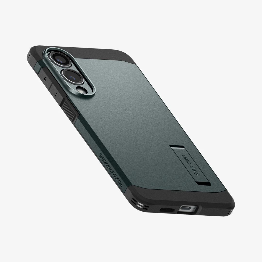Spigen Tough Armor MagSafe Samsung Galaxy S25 Edge Abyss Green Spigen Tough Armor MagSafe Samsung Galaxy S25 Edge Abyss Green