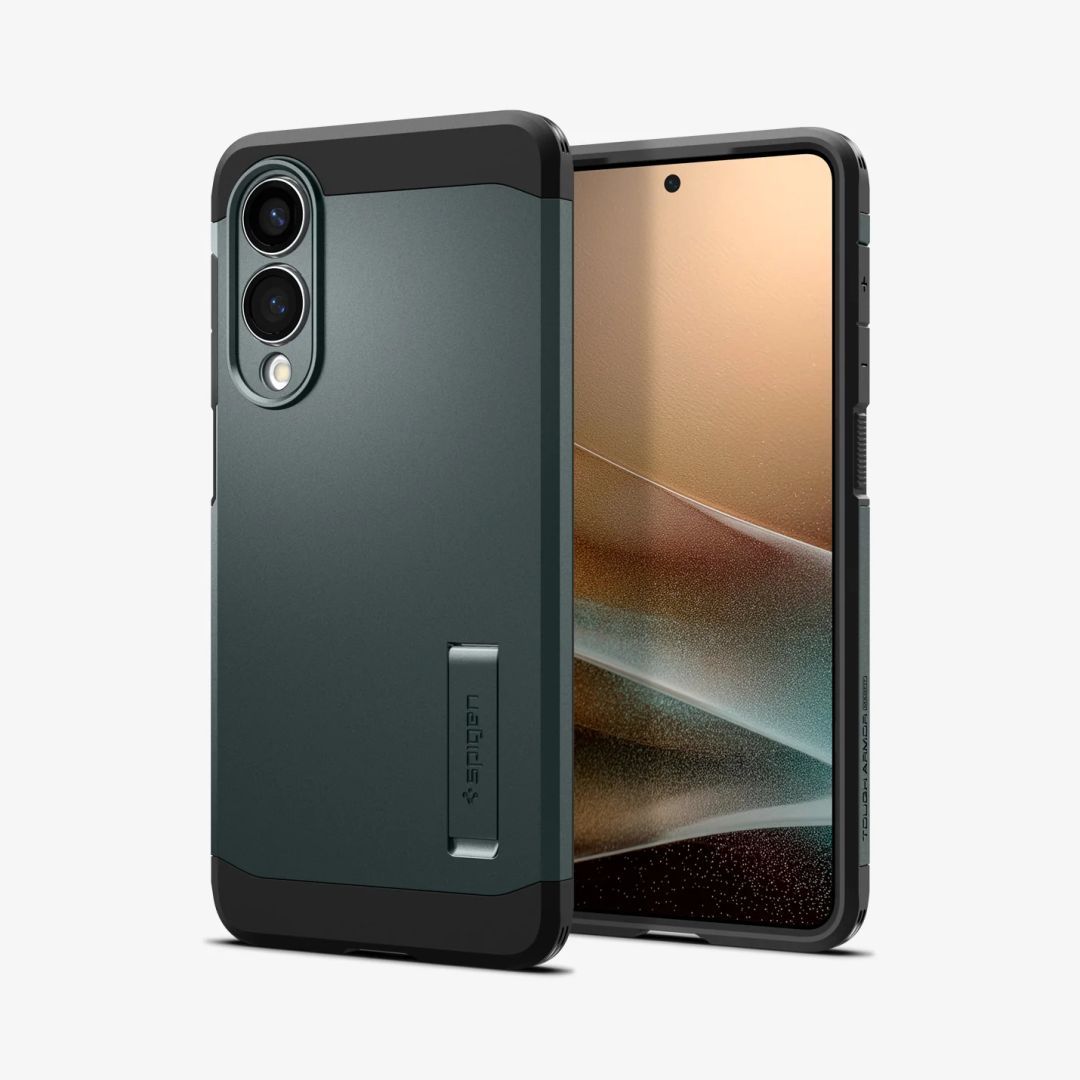 Spigen Tough Armor MagSafe Samsung Galaxy S25 Edge Abyss Green Spigen Tough Armor MagSafe Samsung Galaxy S25 Edge Abyss Green