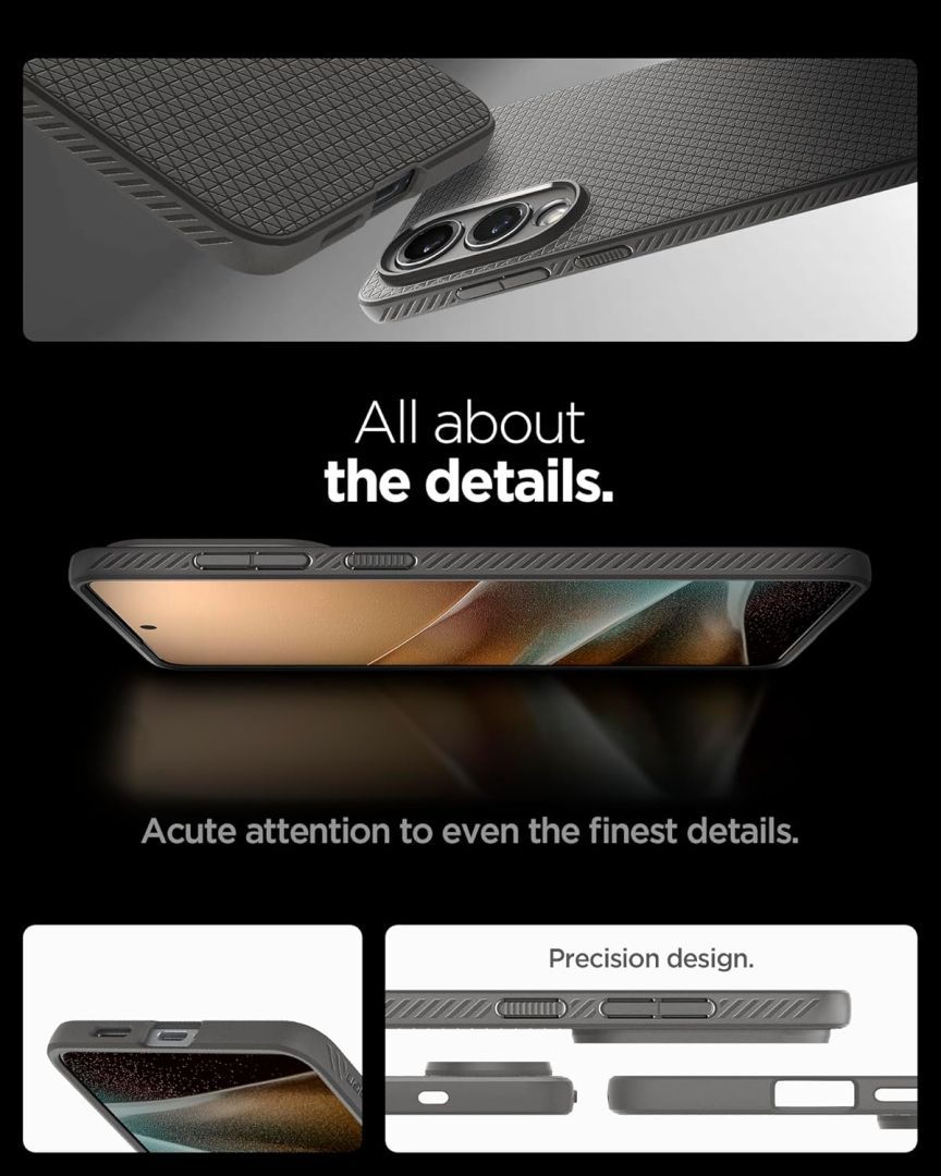 Spigen Liquid Air Samsung Galaxy S25 Edge Marble Grey Spigen Liquid Air Samsung Galaxy S25 Edge Marble Grey