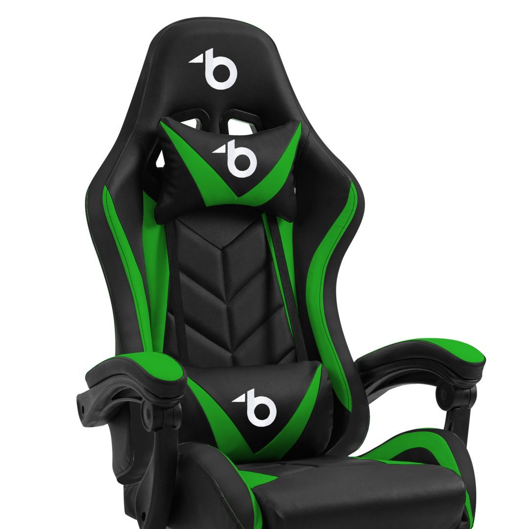 Delight BMD1115GR Gaming Chair Black/Green Delight BMD1115GR Gaming Chair Black/Green