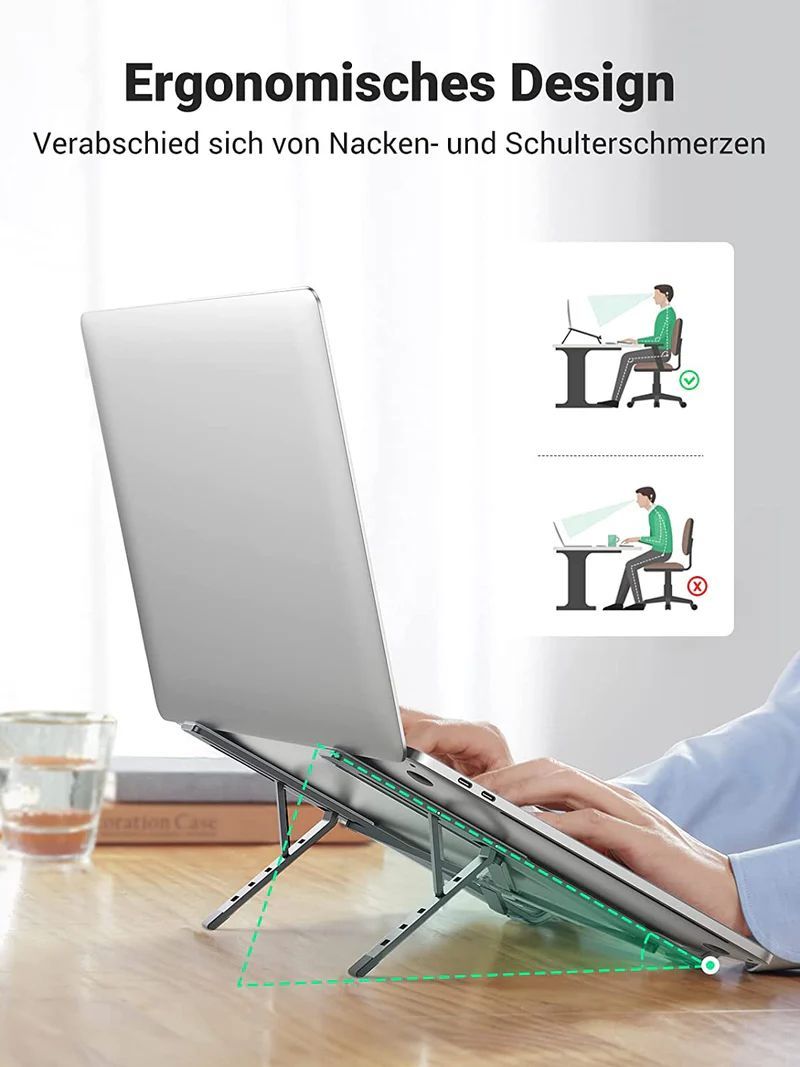 UGREEN Notebook hűtő Silver