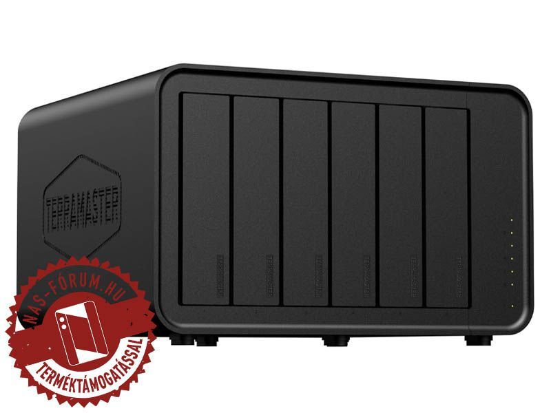 TerraMaster NAS F6-424 Max (8GB) (6xHDD + 2xM.2 SSD)