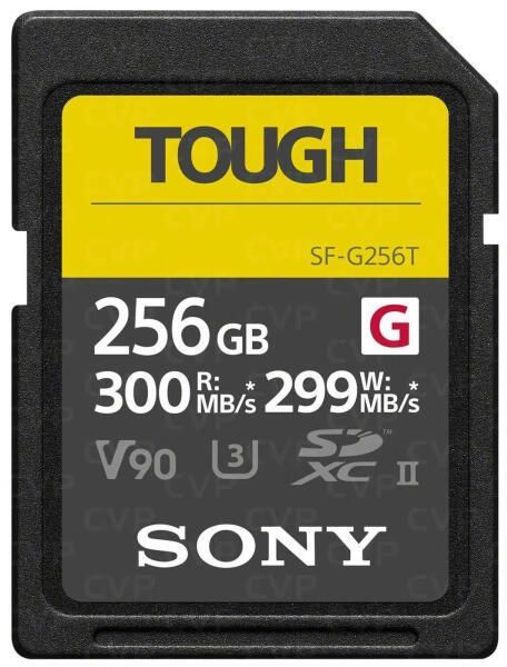Sony 256GB SDXC Tough UHS-II CL10 U3 V90 Sony 256GB SDXC Tough UHS-II CL10 U3 V90