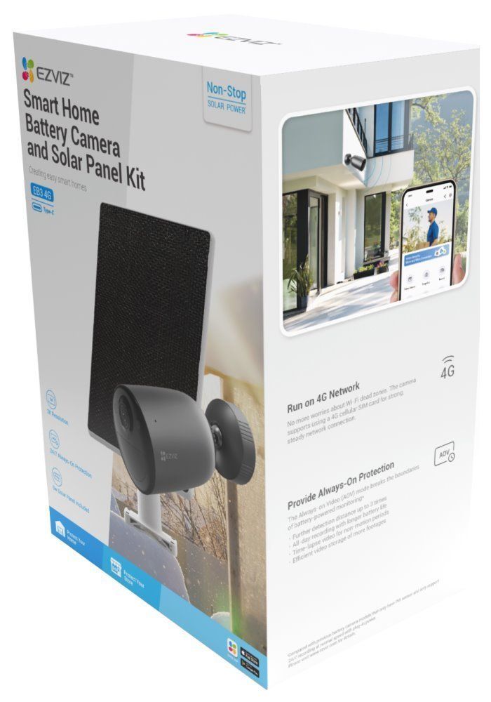 Ezviz EB3 Smart Home Battery Camera Kit Ezviz EB3 Smart Home Battery Camera Kit
