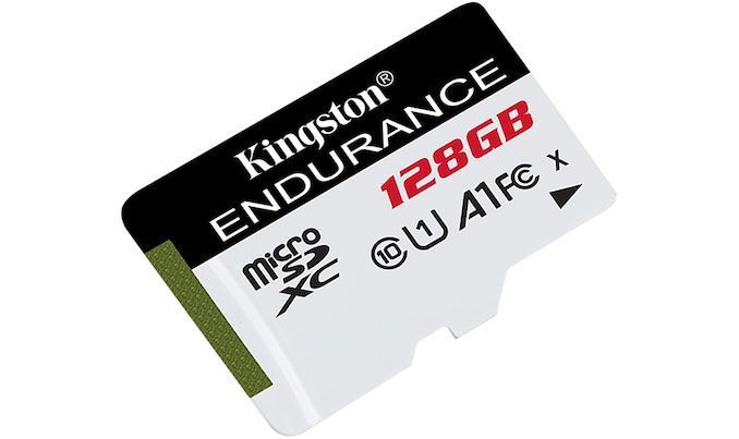 Kingston 128GB microSDXC High Endurance Class10 A1 V10 UHS-I adapter nélkül Kingston 128GB microSDXC High Endurance Class10 A1 V10 UHS-I adapter nélkül