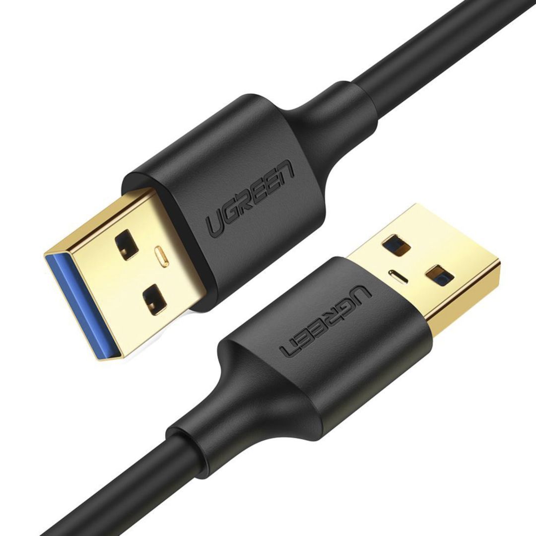 UGREEN USB-A To USB-A Cable 1m Black UGREEN USB-A To USB-A Cable 1m Black