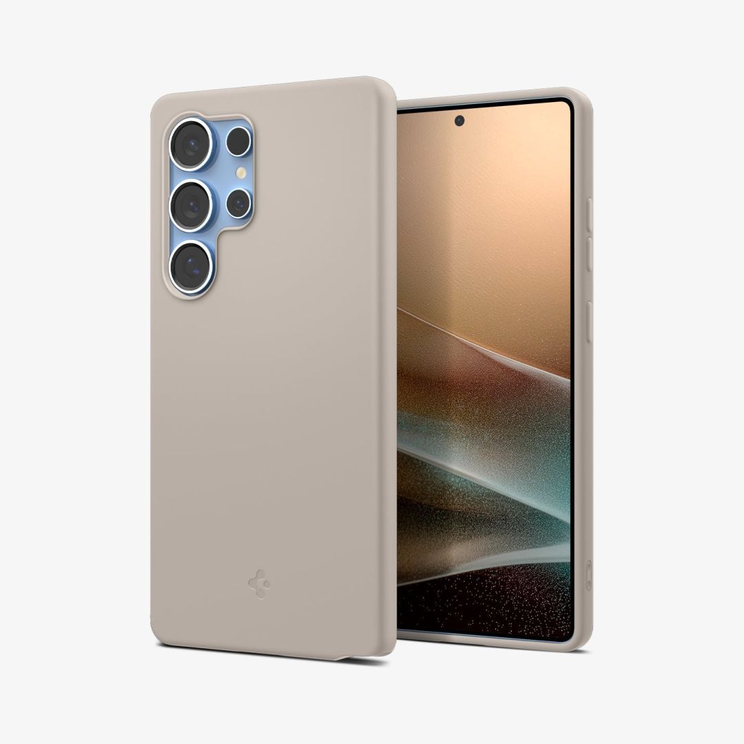 Spigen Silicone Fit MagSafe Samsung Galaxy S25 Ultra Natural Titanium Spigen Silicone Fit MagSafe Samsung Galaxy S25 Ultra Natural Titanium