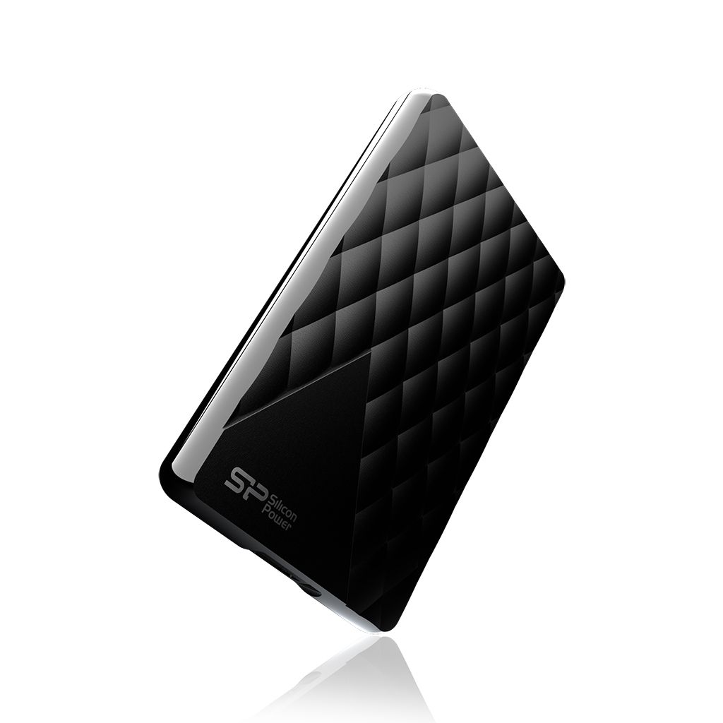 Silicon Power 1TB 2,5" USB3.0 Diamond D06 Black Silicon Power 1TB 2,5" USB3.0 Diamond D06 Black