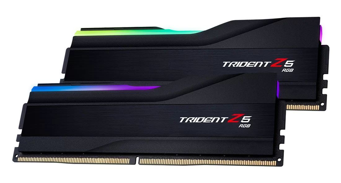 G.SKILL 32GB DDR5 6800MHz Kit(2x16GB) Trident Z5 RGB Black G.SKILL 32GB DDR5 6800MHz Kit(2x16GB) Trident Z5 RGB Black