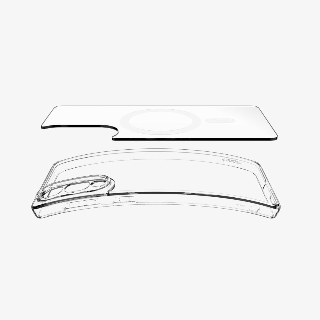 Spigen Ultra Hybrid MagSafe Samsung Galaxy S25 Edge Clear White
