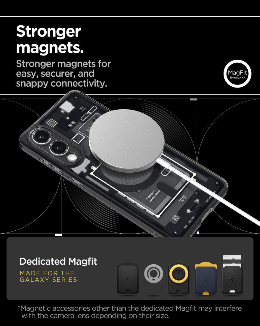 Spigen Ultra Hybrid MagSafe Samsung Galaxy S25 Edge Zero One Black