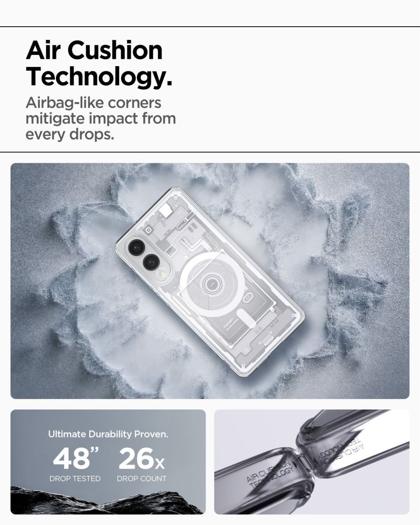 Spigen Ultra Hybrid MagSafe Samsung Galaxy S25 Edge Zero One White