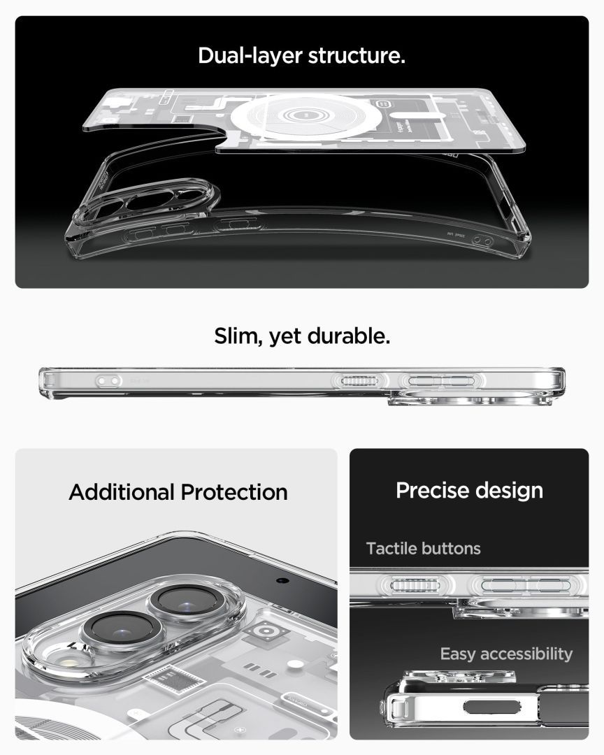 Spigen Ultra Hybrid MagSafe Samsung Galaxy S25 Edge Zero One White