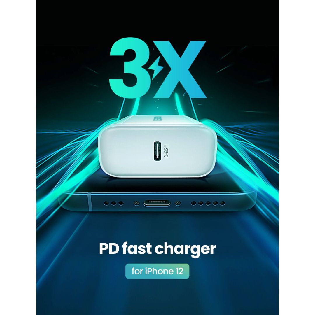 UGREEN NEXODE Wall Charger 20W White UGREEN NEXODE Wall Charger 20W White