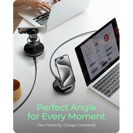 Raidsonic IB-SH102-CH 3-in-1 univerzális vezeték nélküli töltő adapter Black Raidsonic IB-SH102-CH 3-in-1 univerzális vezeték nélküli töltő adapter Black