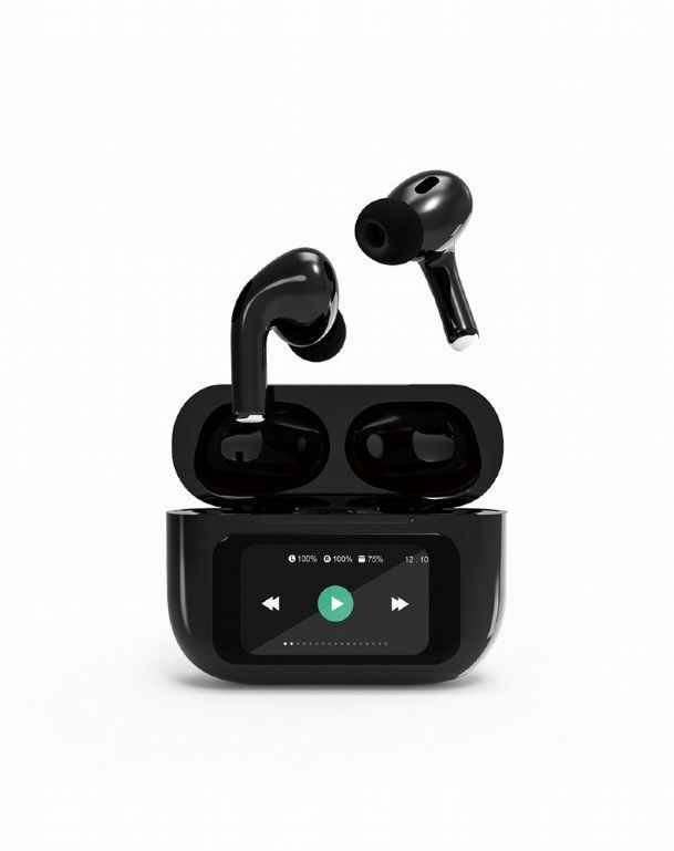 Gembird BT TWS in-ears with LCD display and Active Noise Cancelling Black Gembird BT TWS in-ears with LCD display and Active Noise Cancelling Black