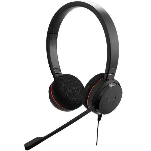 Jabra Evolve 20 SE MS Stereo Headset Black Jabra Evolve 20 SE MS Stereo Headset Black