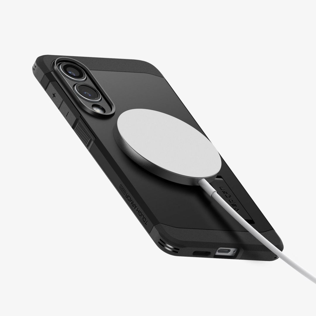 Spigen Tough Armor MagSafe for Samsung Galaxy S25 Edge Black Spigen Tough Armor MagSafe for Samsung Galaxy S25 Edge Black