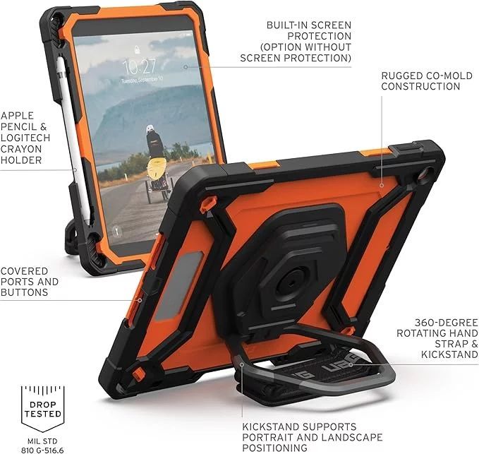 UAG Plasma iPad 10,2" (2019/2020/2021) (Brown box) Orange/Black UAG Plasma iPad 10,2" (2019/2020/2021) (Brown box) Orange/Black