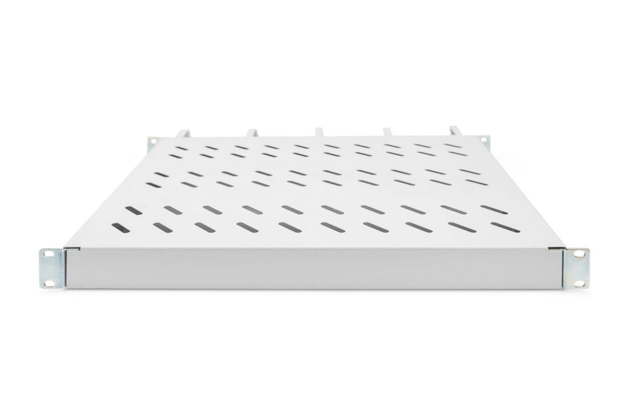 Digitus 1U fixed shelf for 600mm depth cabinets incl. cable management Grey Digitus 1U fixed shelf for 600mm depth cabinets incl. cable management Grey