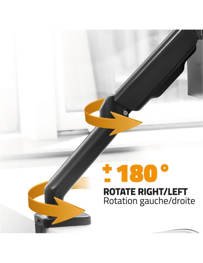 Advance MecaMount Single 17"-32" Monitor Console Black Advance MecaMount Single 17"-32" Monitor Console Black