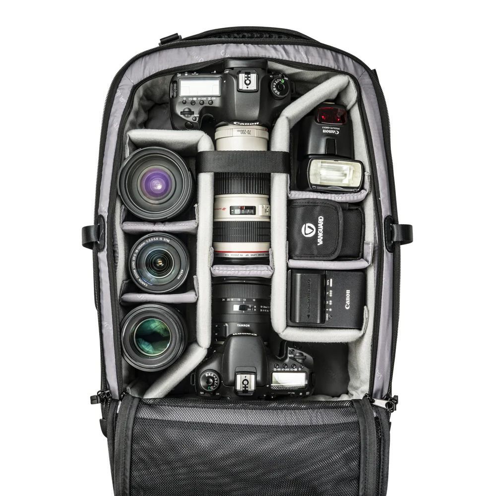 Vanguard VEO Select 55BT utazó hátizsák Black Vanguard VEO Select 55BT utazó hátizsák Black