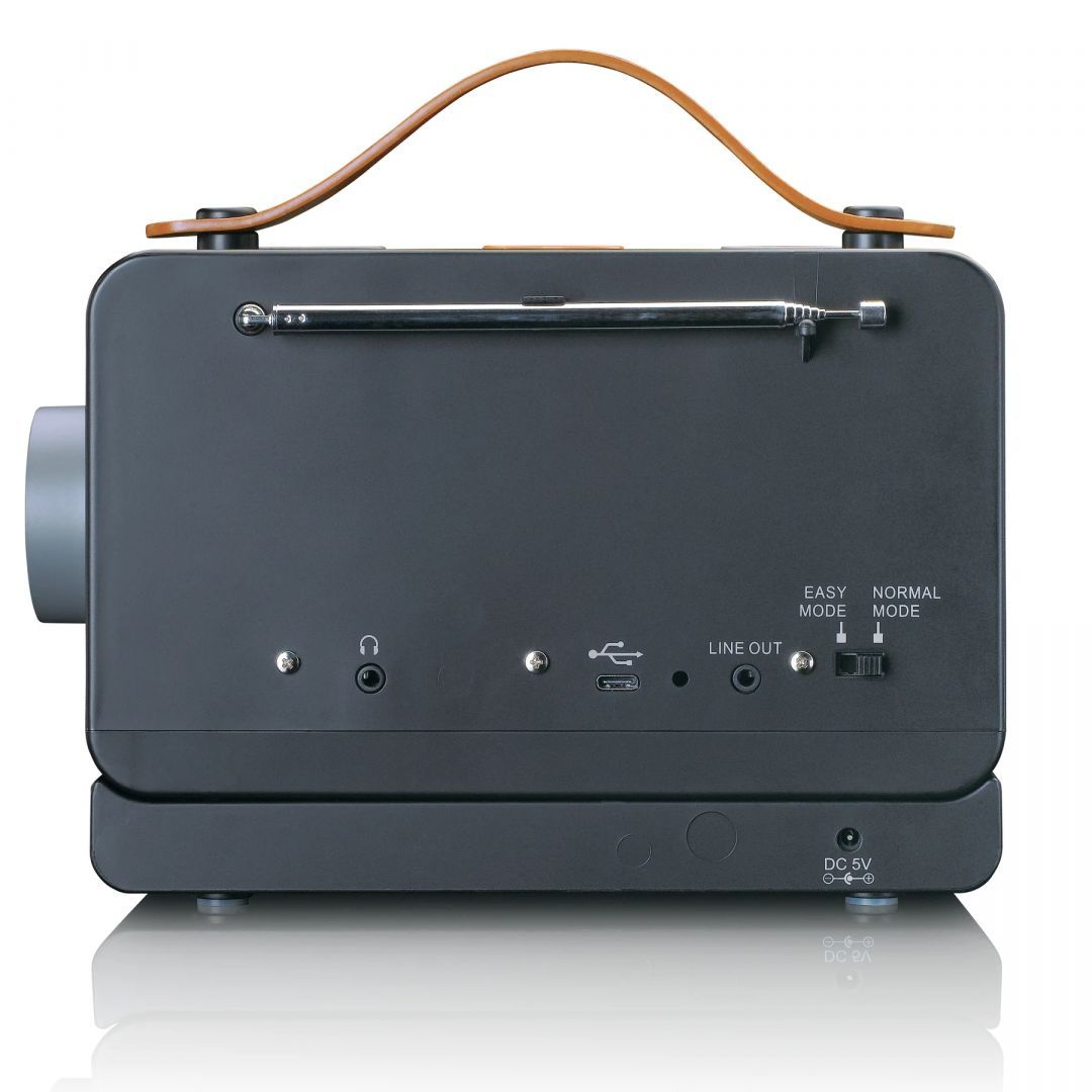 Lenco PDR-065BK - Portable FM/DAB+ radio Black