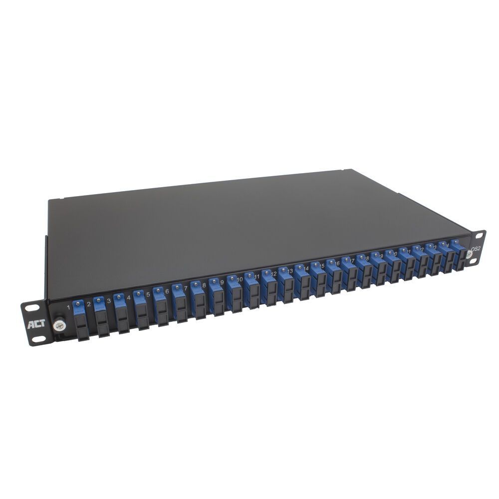 ACT Fiber panel 24 x duplex SC singlemode OS2 ACT Fiber panel 24 x duplex SC singlemode OS2