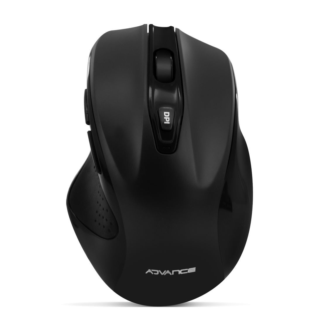 Advance Shape 6D Wireless Mouse Black Advance Shape 6D Wireless Mouse Black