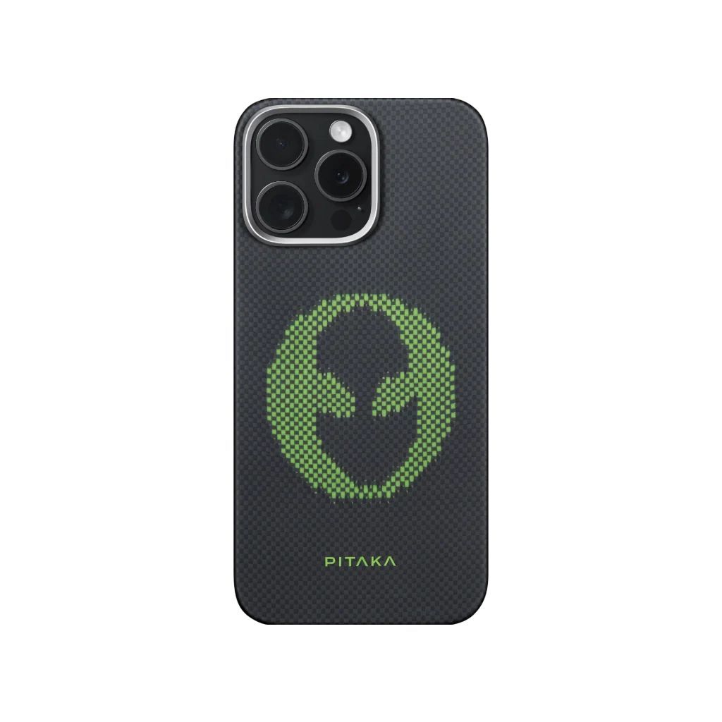 Pitaka Aries Tactile Woven Case iPhone 16 Pro Alien Pitaka Aries Tactile Woven Case iPhone 16 Pro Alien
