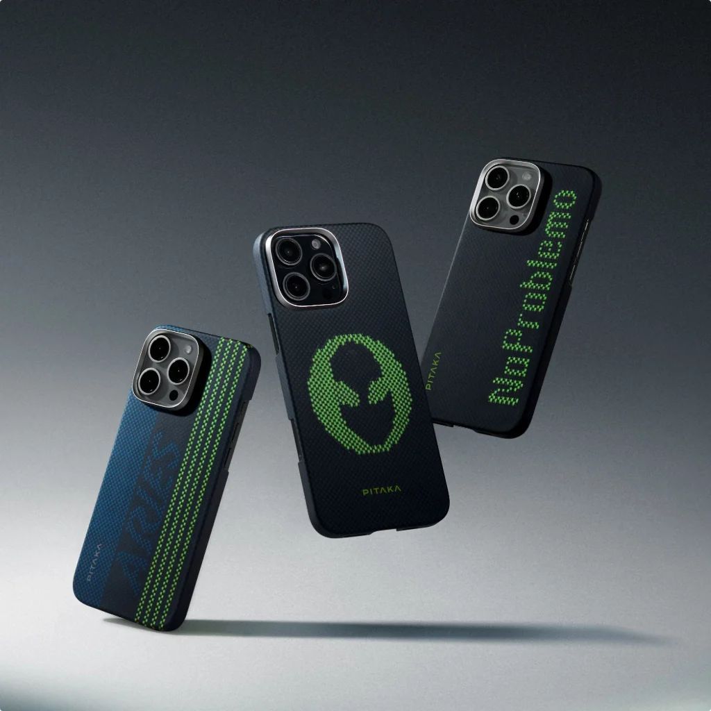 Pitaka Aries Tactile Woven Case iPhone 16 Pro Alien Pitaka Aries Tactile Woven Case iPhone 16 Pro Alien