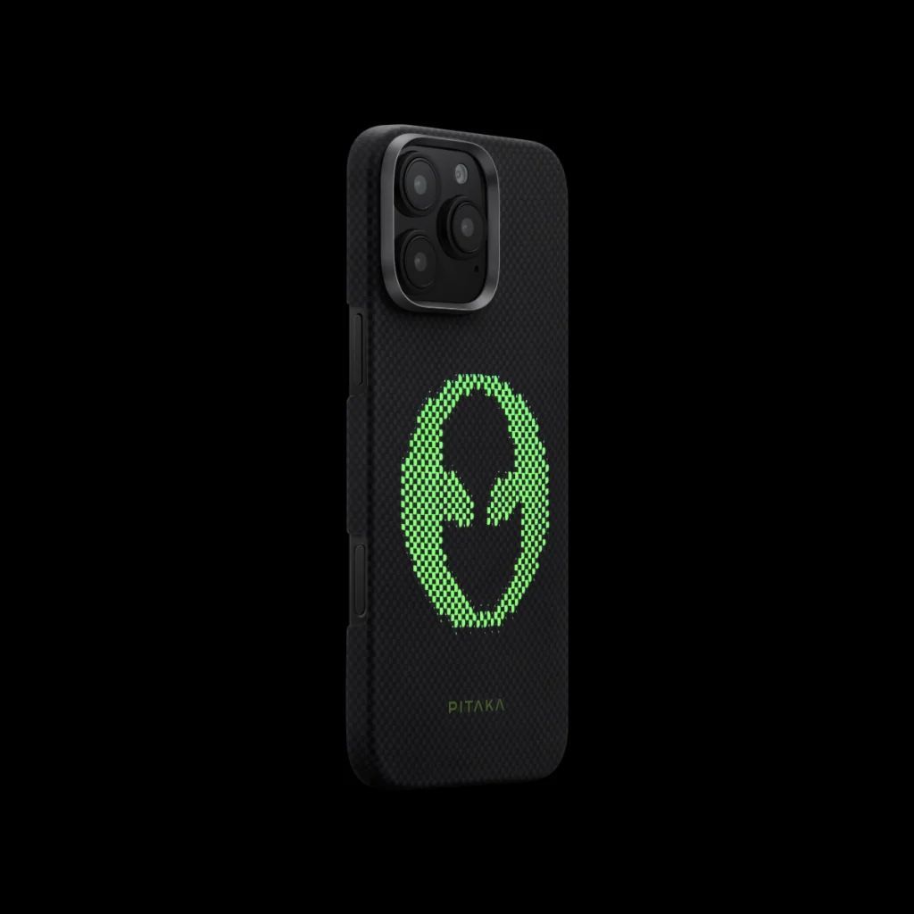 Pitaka Aries Tactile Woven Case iPhone 16 Pro Max Alien Pitaka Aries Tactile Woven Case iPhone 16 Pro Max Alien