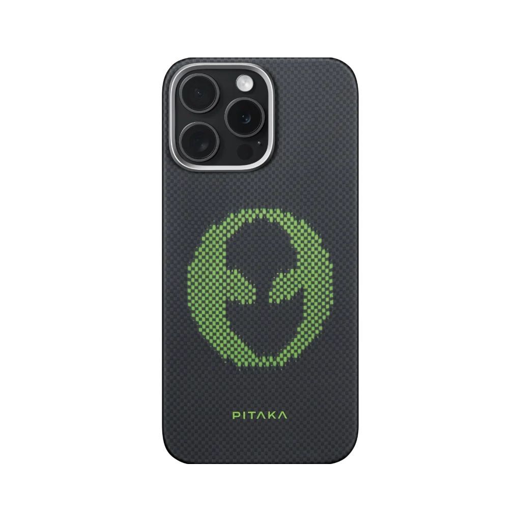 Pitaka Aries Tactile Woven Case iPhone 16 Pro Max Alien Pitaka Aries Tactile Woven Case iPhone 16 Pro Max Alien