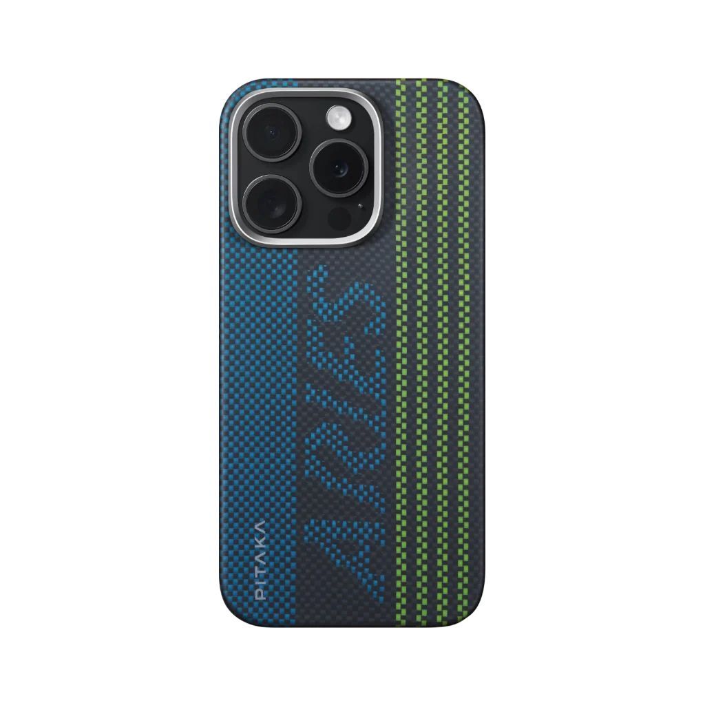 Pitaka Aries Tactile Woven Case iPhone 16 Pro Max Credit Card Pitaka Aries Tactile Woven Case iPhone 16 Pro Max Credit Card