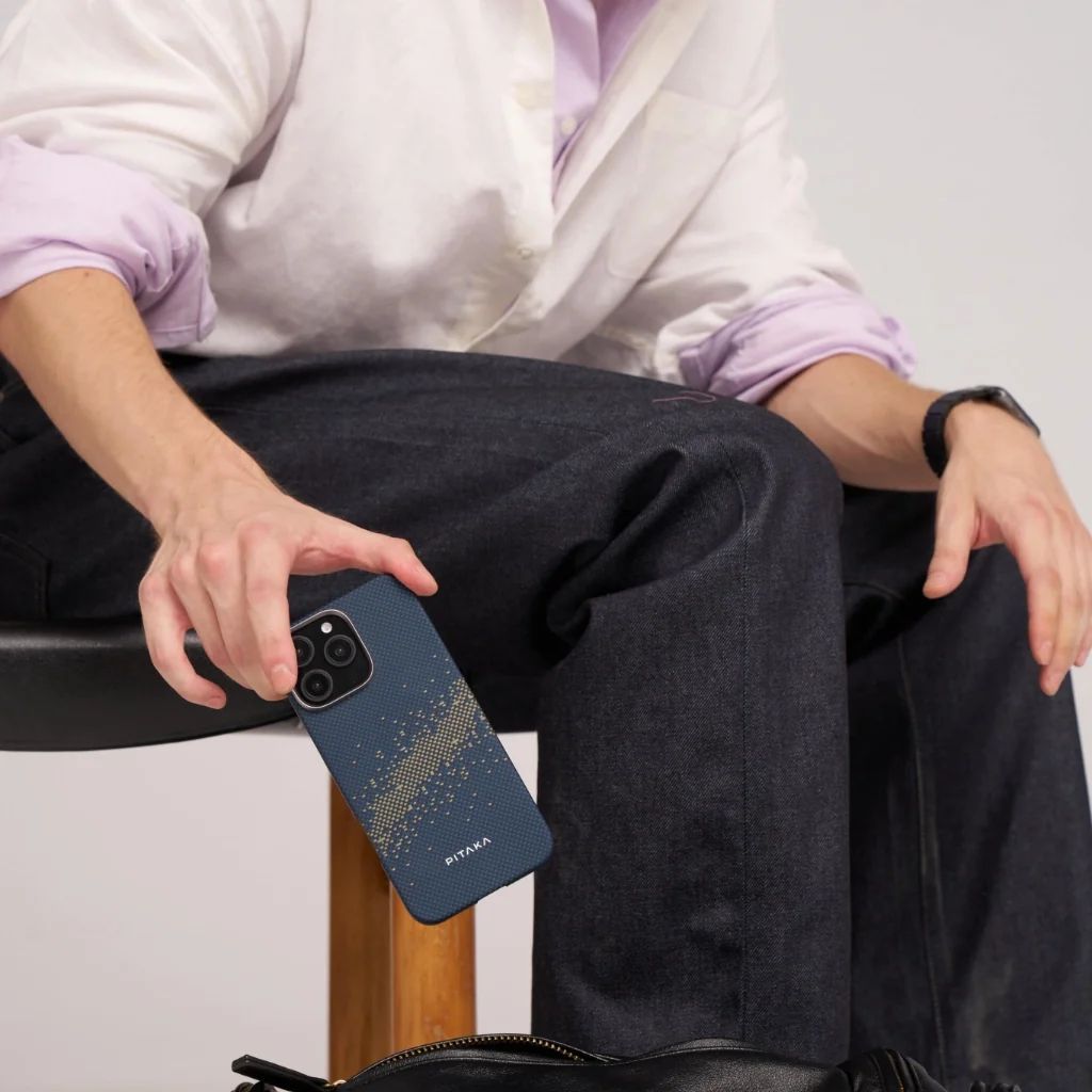 Pitaka Tactile Woven Case iPhone 16 Pro StarPeak Milky Way Galaxy Pitaka Tactile Woven Case iPhone 16 Pro StarPeak Milky Way Galaxy