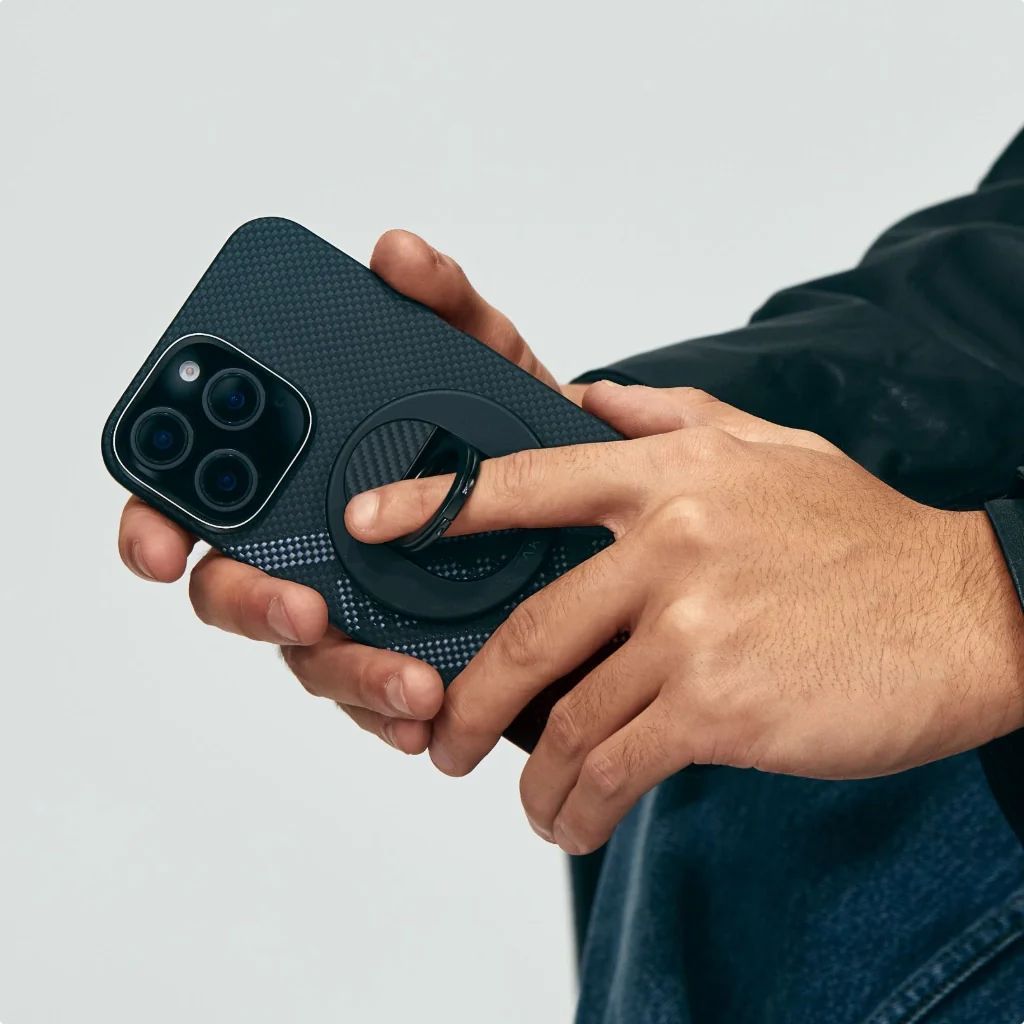 Pitaka Tactile Woven Case iPhone 16 Pro Re-TROS Rebuilding Pitaka Tactile Woven Case iPhone 16 Pro Re-TROS Rebuilding